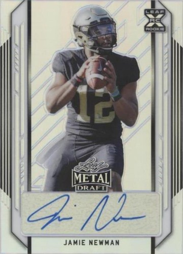 2021 Leaf Metal Draft Jamie Newman #BA-JN1