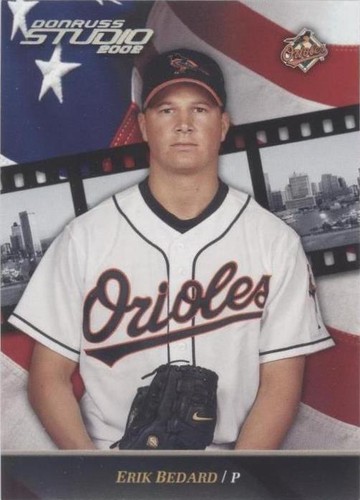 2002 Donruss Studio - Erik Bedard #82