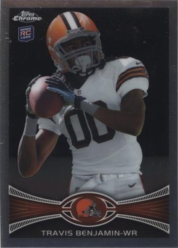 2012 Topps Chrome Travis Benjamin #43