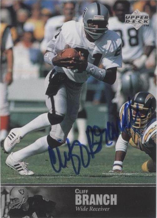 1997 Upper Deck NFL Legends Cliff Branch #AL-80