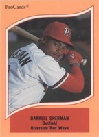 1990 ProCards A & AA Minor League Stars - Darrell Sherman #147