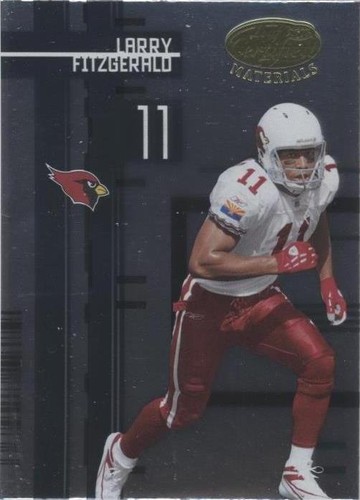 2005 Leaf Certified Materials Larry Fitzgerald #3