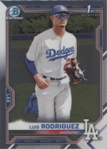 2021 Bowman Chrome - Luis Rodriguez #BCP-196