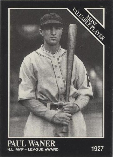 1991 The Sporting News Conlon Collection - Paul Waner #315