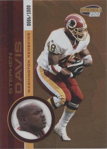 2001 Pacific Invincible Stephen Davis #246