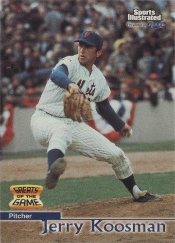 1999 Fleer Sports Illustrated Greats of the Game - Jerry Koosman #17