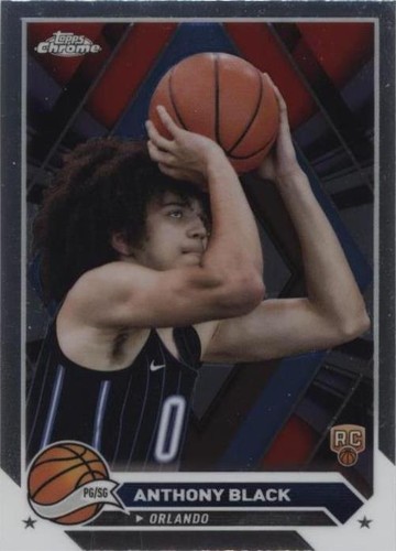 2023-24 Topps Chrome - Anthony Black #186