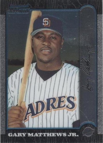 1999 Bowman Chrome - Gary Matthews Jr. #306
