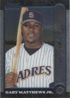 1999 Bowman Chrome - Gary Matthews Jr. #306