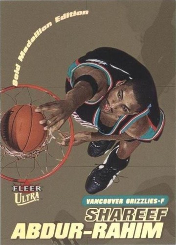 2000-01 Fleer Ultra - Shareef Abdur-Rahim #188G