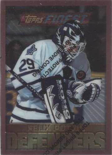 1995-96 Topps Finest - Felix Potvin #105