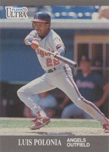 1991 Fleer Ultra Update - Luis Polonia #U-11