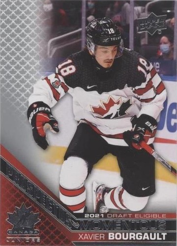 2022 Upper Deck Team Canada Juniors - Xavier Bourgault #PM-29