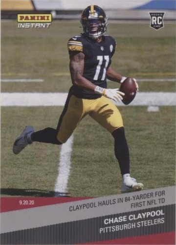 2020 Panini Instant NFL Chase Claypool #31