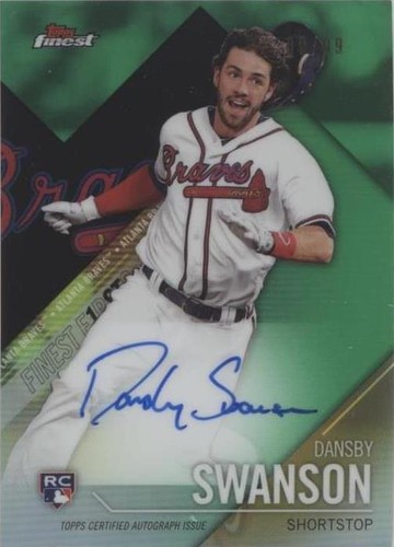 2017 Topps Finest - Dansby Swanson #FF-DS