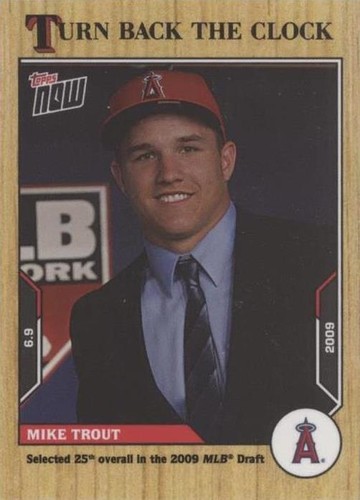 2021 Topps Now Turn Back the Clock - Mike Trout #70