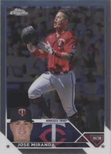 2023 Topps Chrome - Jose Miranda #84