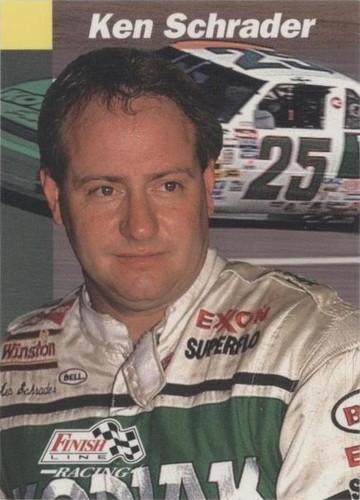 1993 Pro Set Finish Line - Ken Schrader #134