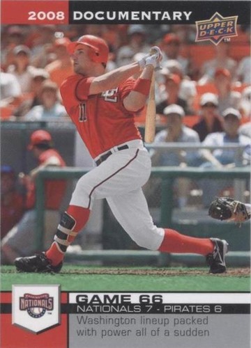 2008 Upper Deck Documentary - Ryan Zimmerman #2096