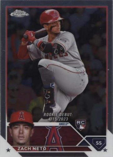 2023 Topps Chrome Update Series - Zach Neto #USC95