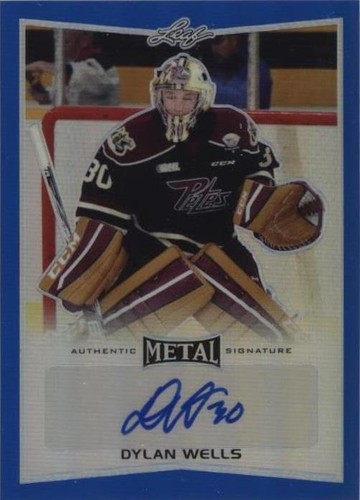 2015-16 Leaf Metal - Dylan Wells #BA-DW1
