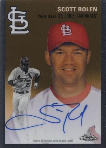 2023 Topps Chrome Platinum Anniversary - Scott Rolen #CPA-SR