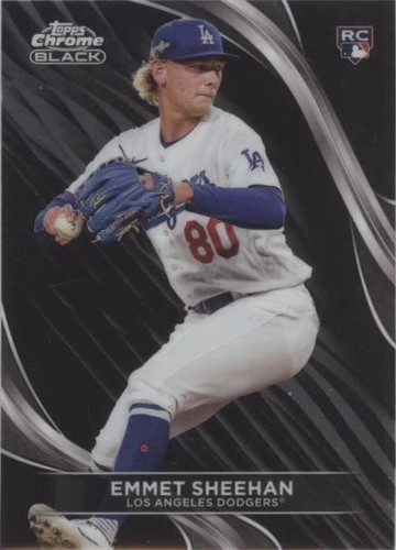 2024 Topps Chrome Black - Emmet Sheehan #9