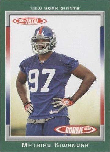2006 Topps Total Mathias Kiwanuka #460