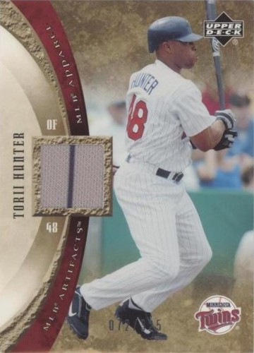 2005 Upper Deck Artifacts - Torii Hunter #MLB-TO
