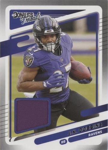 2021 Panini Donruss J.K. Dobbins #DT12