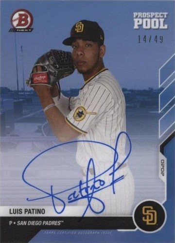 2020-21 Bowman Next Topps Now Prospect Pool - Luis Patino #PP-8B