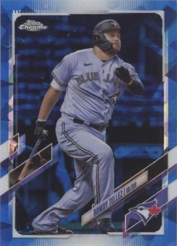 2021 Topps Chrome Sapphire Edition - Rowdy Tellez #493