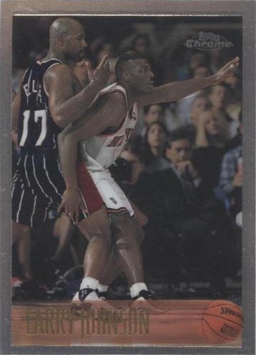 1996-97 Topps Chrome - Larry Johnson #149