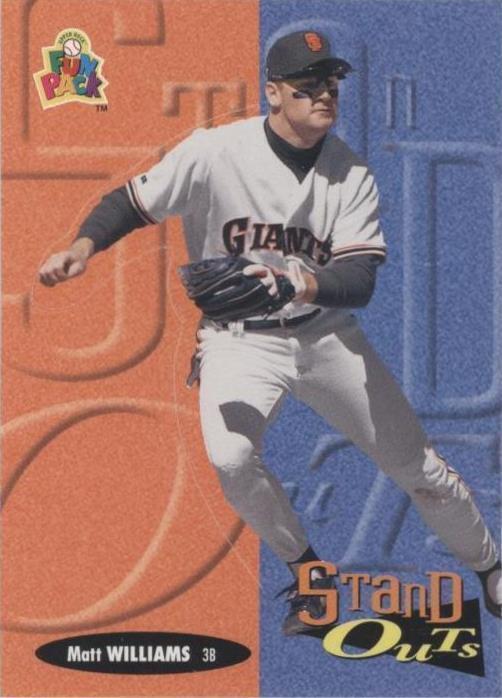 Upper Deck Fun Pack 1994 - Matt Williams #188