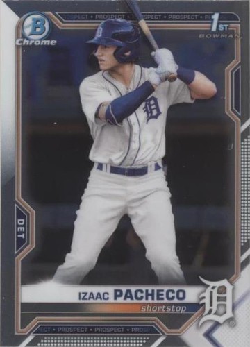 2021 Bowman Draft - Izaac Pacheco #BDC-46