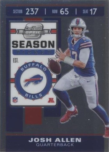 2019 Panini Contenders Optic Josh Allen #3