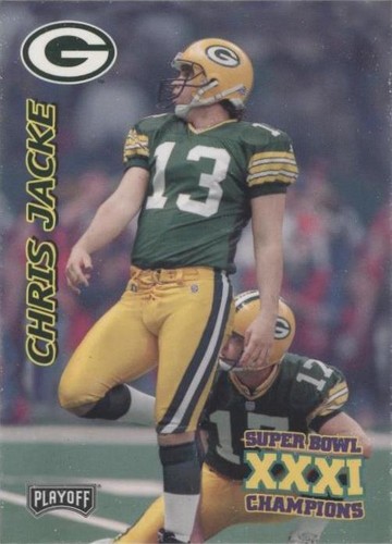 1997 Playoff Green Bay Packers Super Sunday Chris Jacke #8