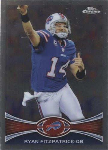 2012 Topps Chrome Ryan Fitzpatrick #139