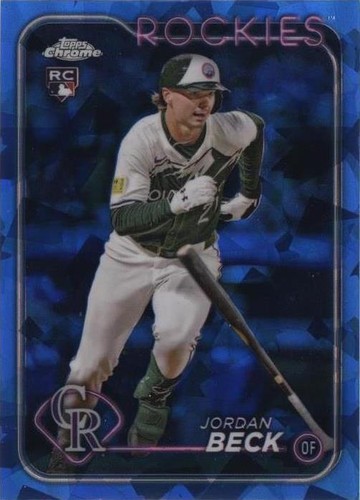 2024 Topps Chrome Update Series Sapphire Edition - Jordan Beck #USCS269