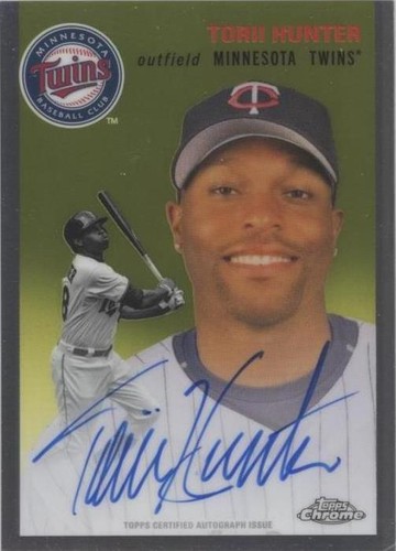 2023 Topps Chrome Platinum Anniversary - Torii Hunter #CPA-TH