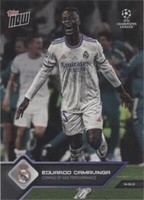 2021-22 Topps Now UCL Eduardo Camavinga #156