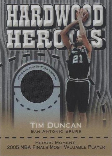 2005-06 Topps Chrome - Tim Duncan #HH-TD