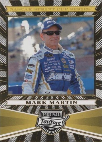 2013 Press Pass Fanfare - Mark Martin #36