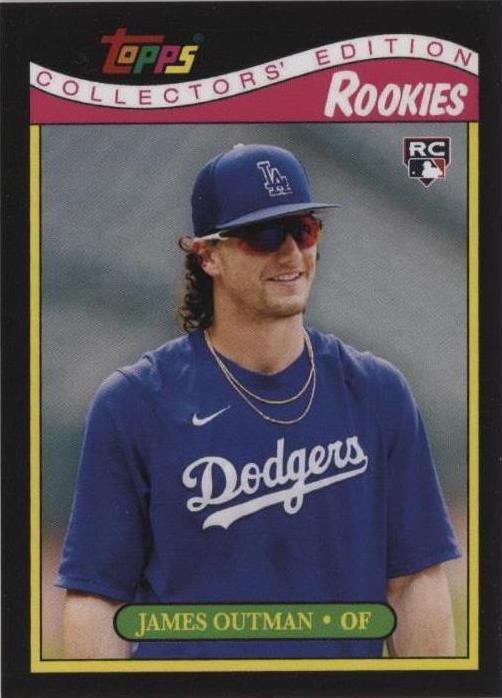 2023 Topps Throwback Thursday #TBT - James Outman #145