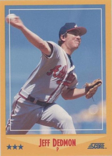 1988 Score - Jeff Dedmon #498