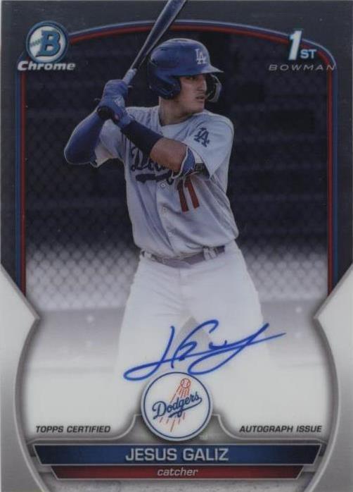 2023 Bowman Chrome - Jesus Galiz #CPA-JGZ