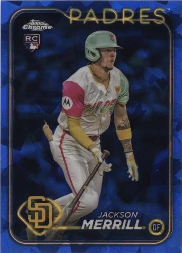 2024 Topps Chrome Update Series Sapphire Edition - Jackson Merrill #USCS210