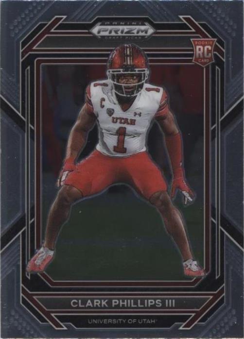 2023 Panini Prizm Draft Picks Clark Phillips III #169