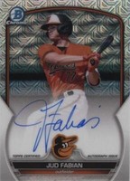 2023 Bowman - Jud Fabian #BMA-JF