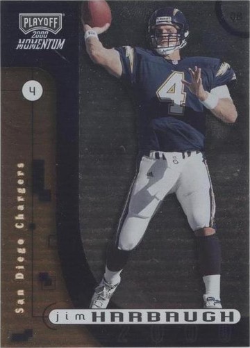 2000 Playoff Momentum Jim Harbaugh #73
